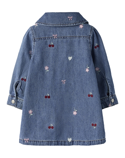 Name it - NMFEmily Denim Kjole - Medium Blue Denim